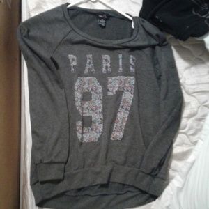 A long sleeved shirt